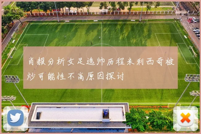 肖赧分析女足选帅历程米利西奇被炒可能性不高原因探讨